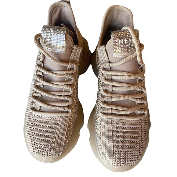 Steve Madden maxima blush multi tennis shoes size 6.5 womens almost new in box - Picture 5 of 8